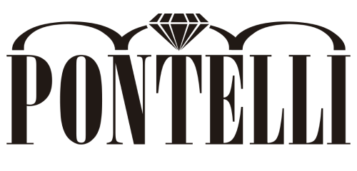 Pontelli Alianças de Casamento de Luxo Transparente